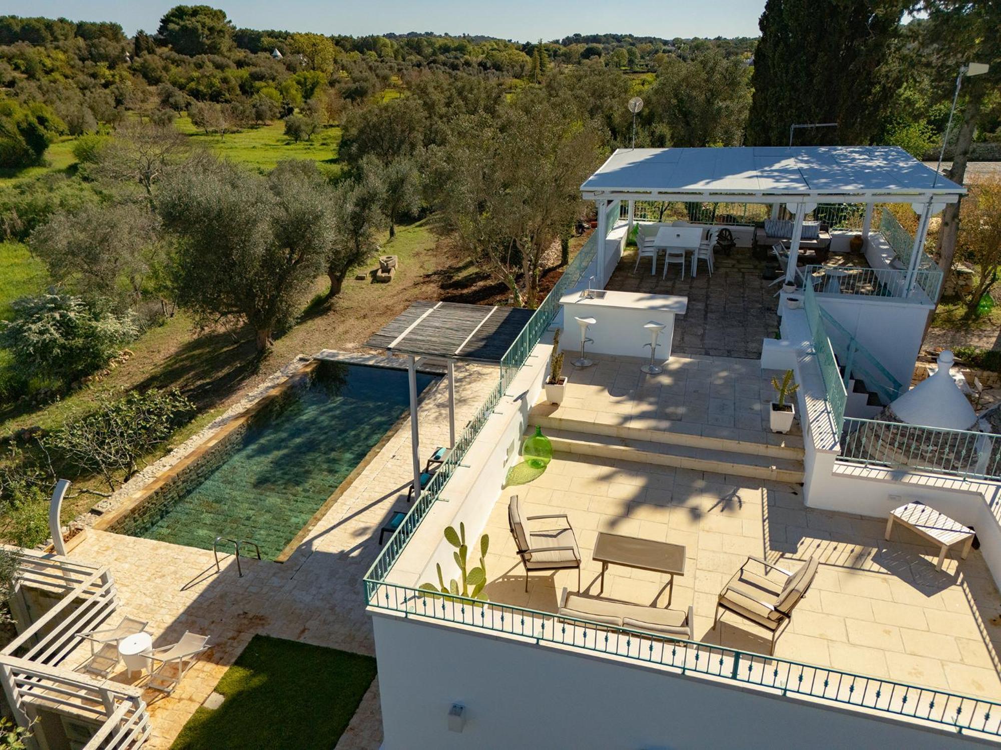 Вилла Trullo Turchese Fabiola Челье-Мессапика Экстерьер фото